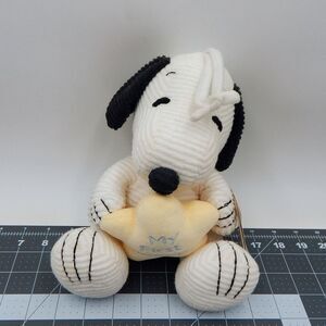 My First Snoopy Plush Pull Musical Twinkle Little Star Prestige Crib Ribbed Work